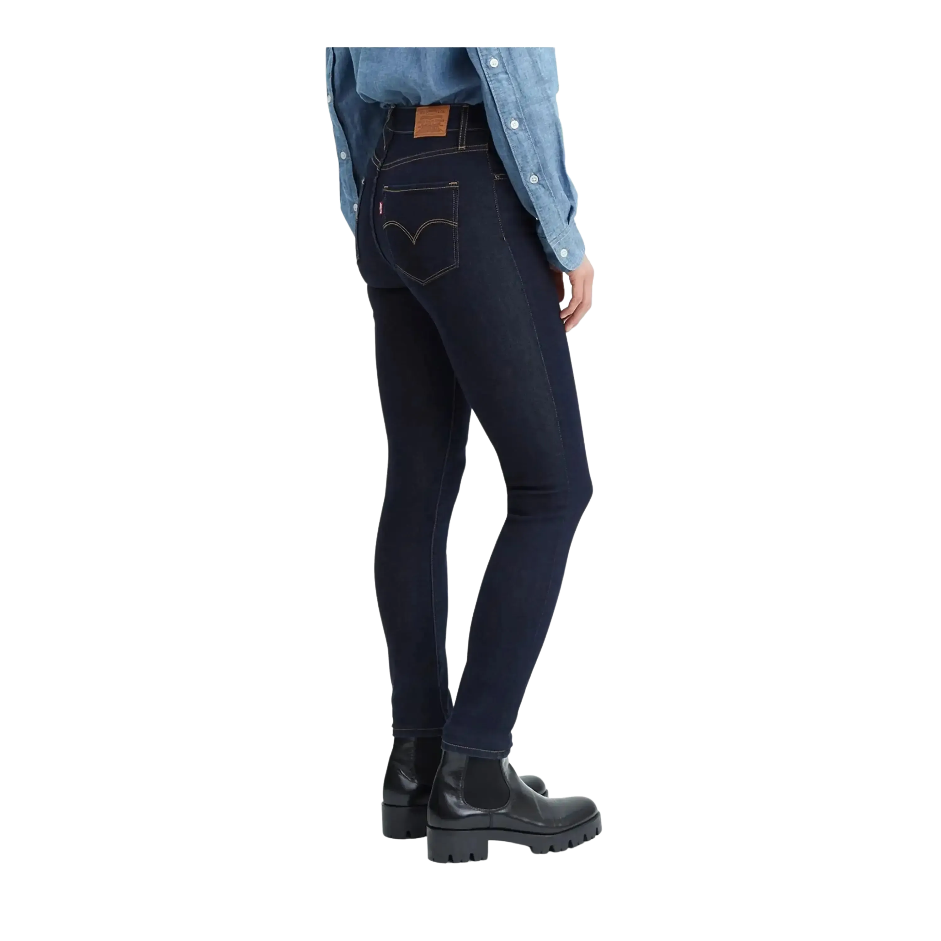 Levi's 721 High-Waisted Skinny Jeans in To The Nine - Blue