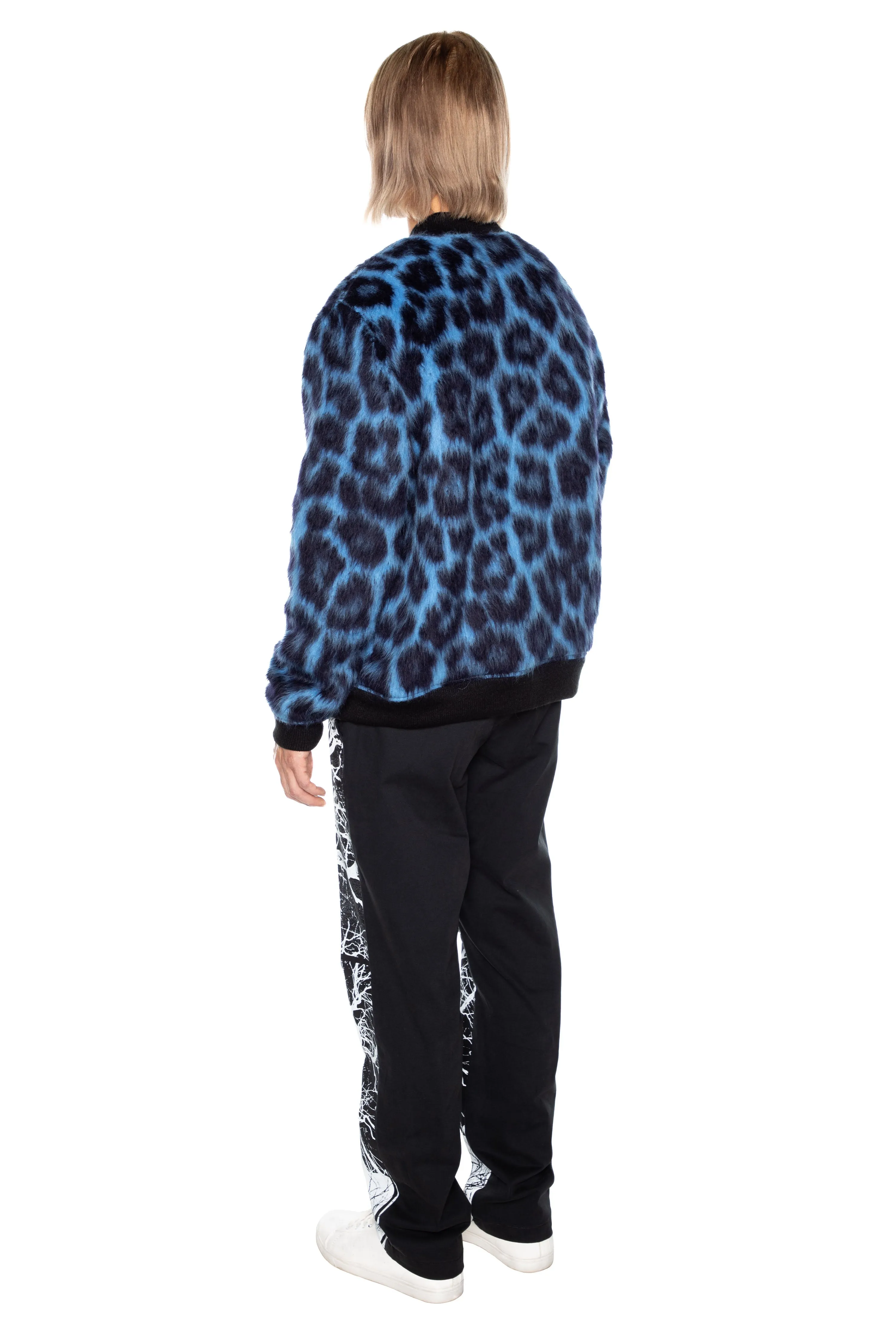 'LONDON LEOPARDO' MEN'S BOMBER JACKET