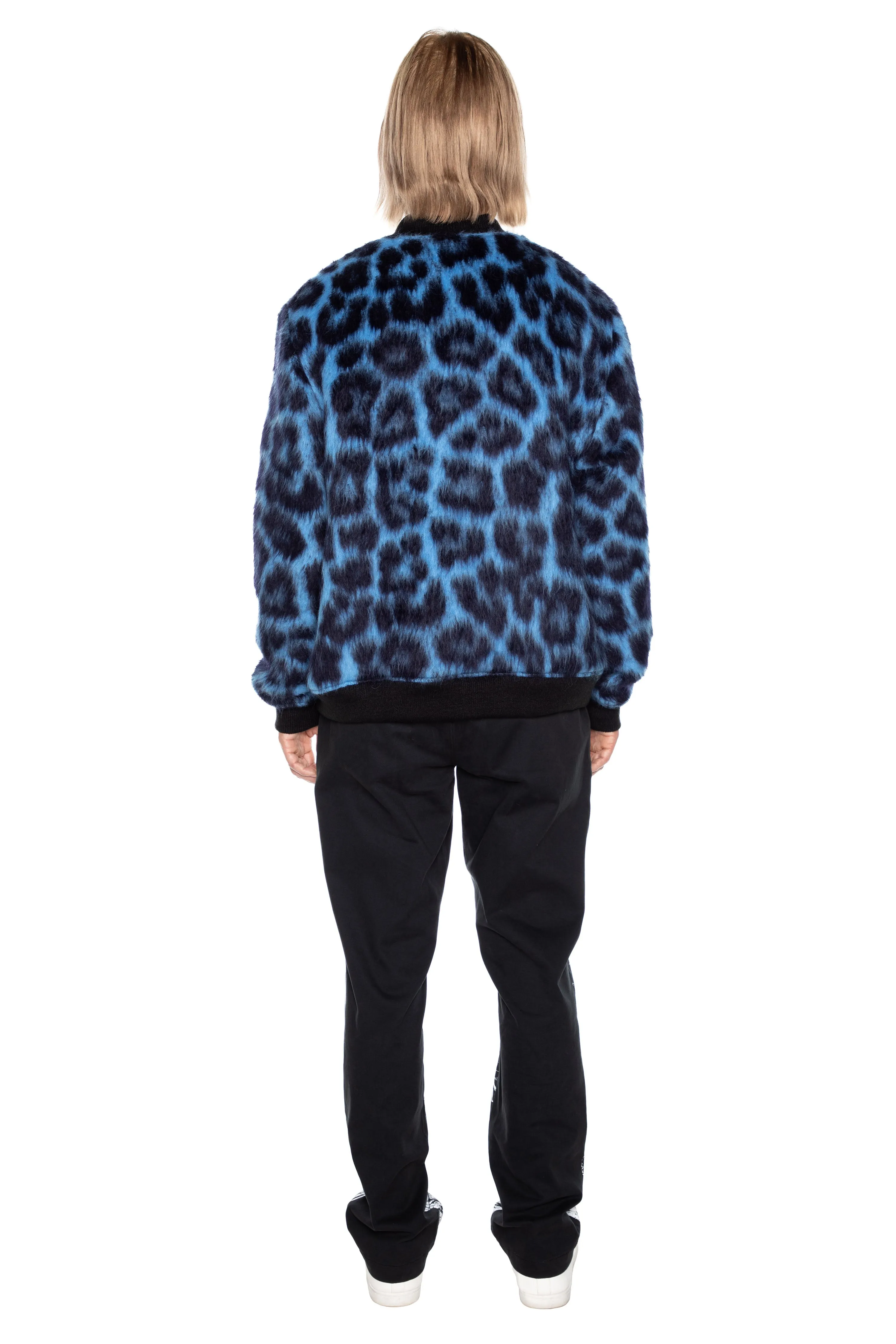 'LONDON LEOPARDO' MEN'S BOMBER JACKET