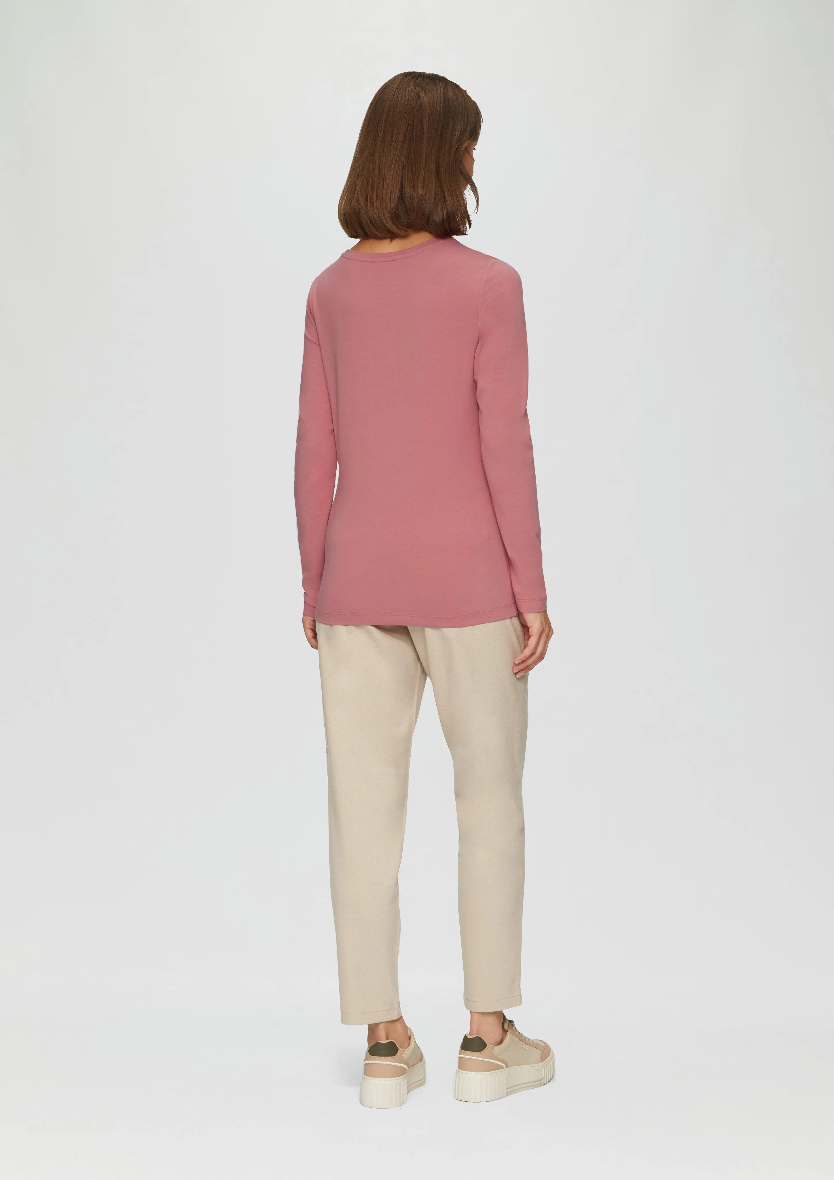 Long sleeve top in a slim fit