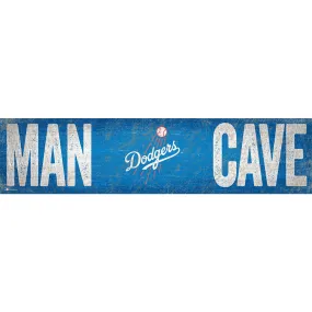 Los Angeles Dodgers Man Cave Wooden Sign