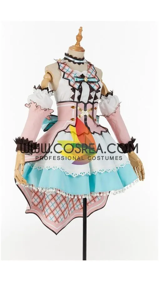 Love Live Aquors White Valentines Cosplay Costume