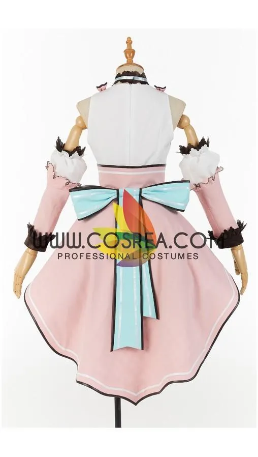 Love Live Aquors White Valentines Cosplay Costume