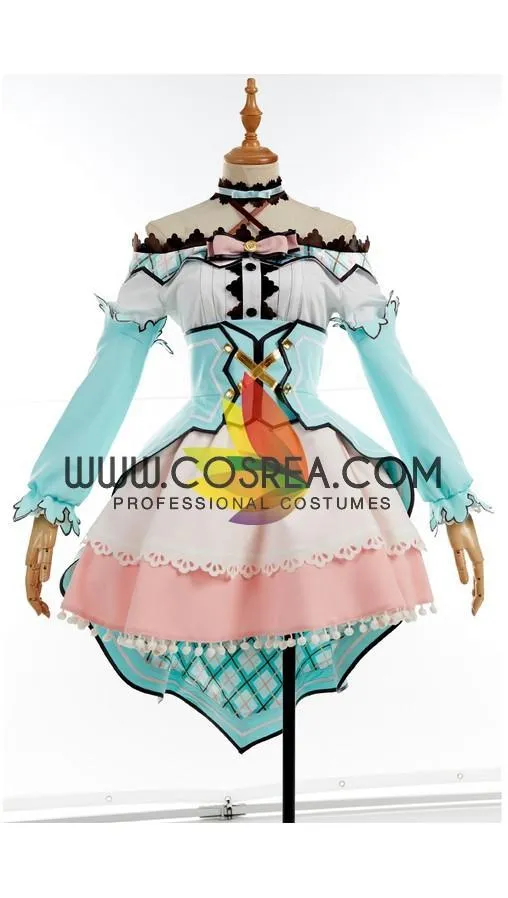 Love Live Aquors White Valentines Cosplay Costume