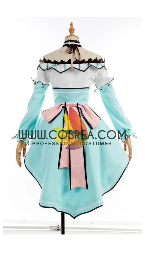 Love Live Aquors White Valentines Cosplay Costume