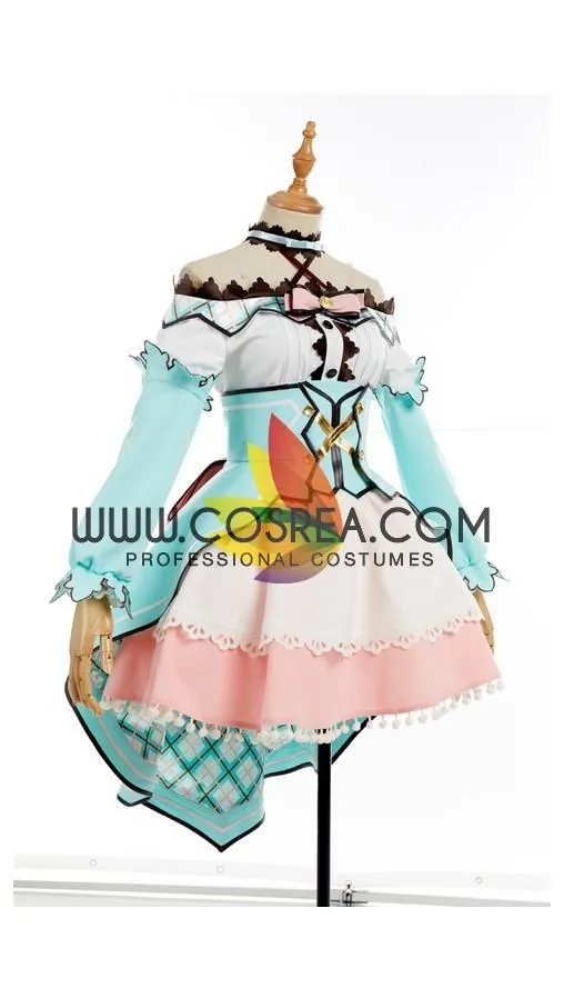 Love Live Aquors White Valentines Cosplay Costume