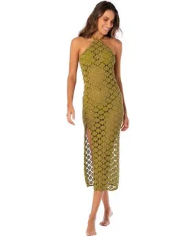 Maaji Engraved Leaves Helsie Long Dress