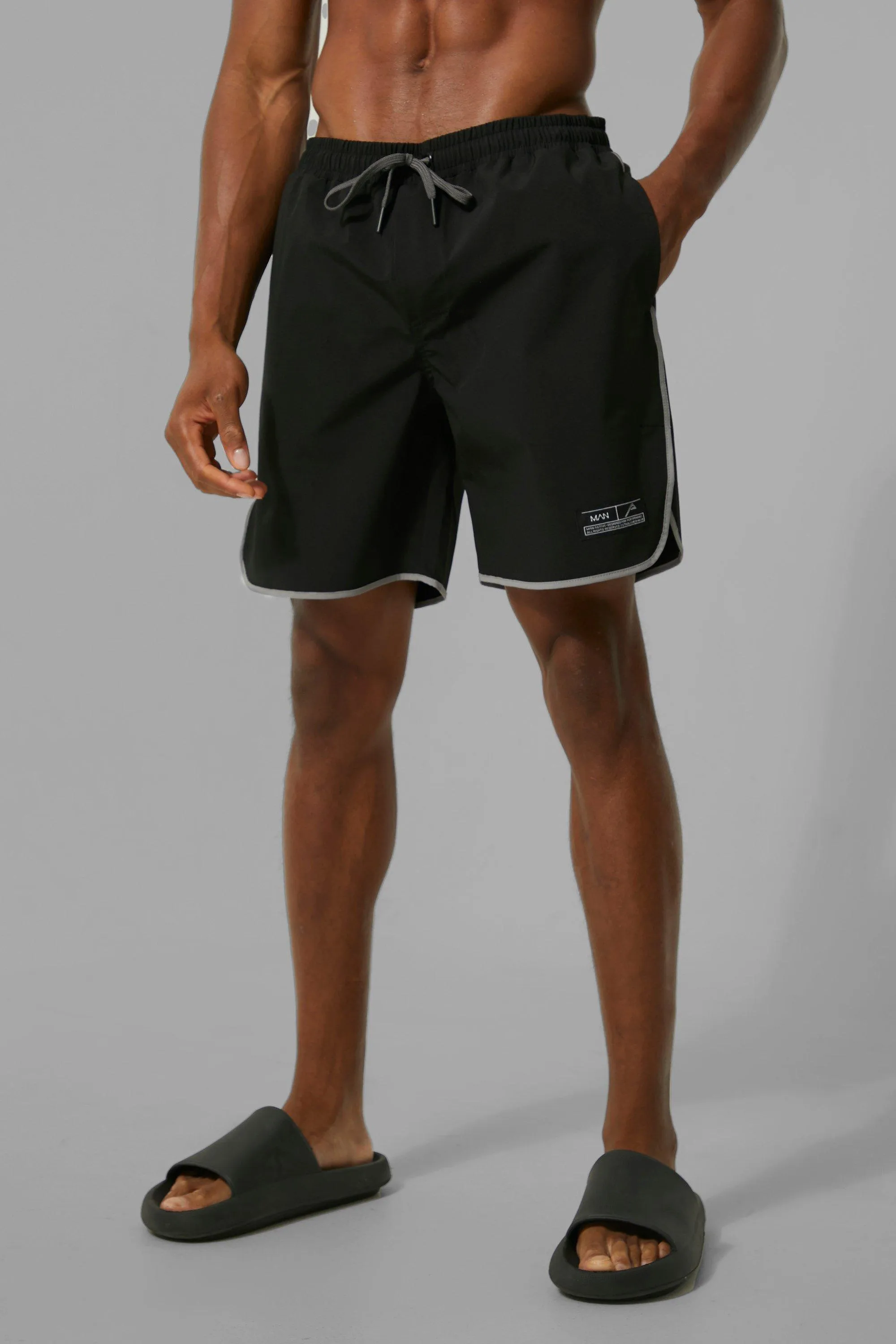 Man Active Competition Swim Board Shorts