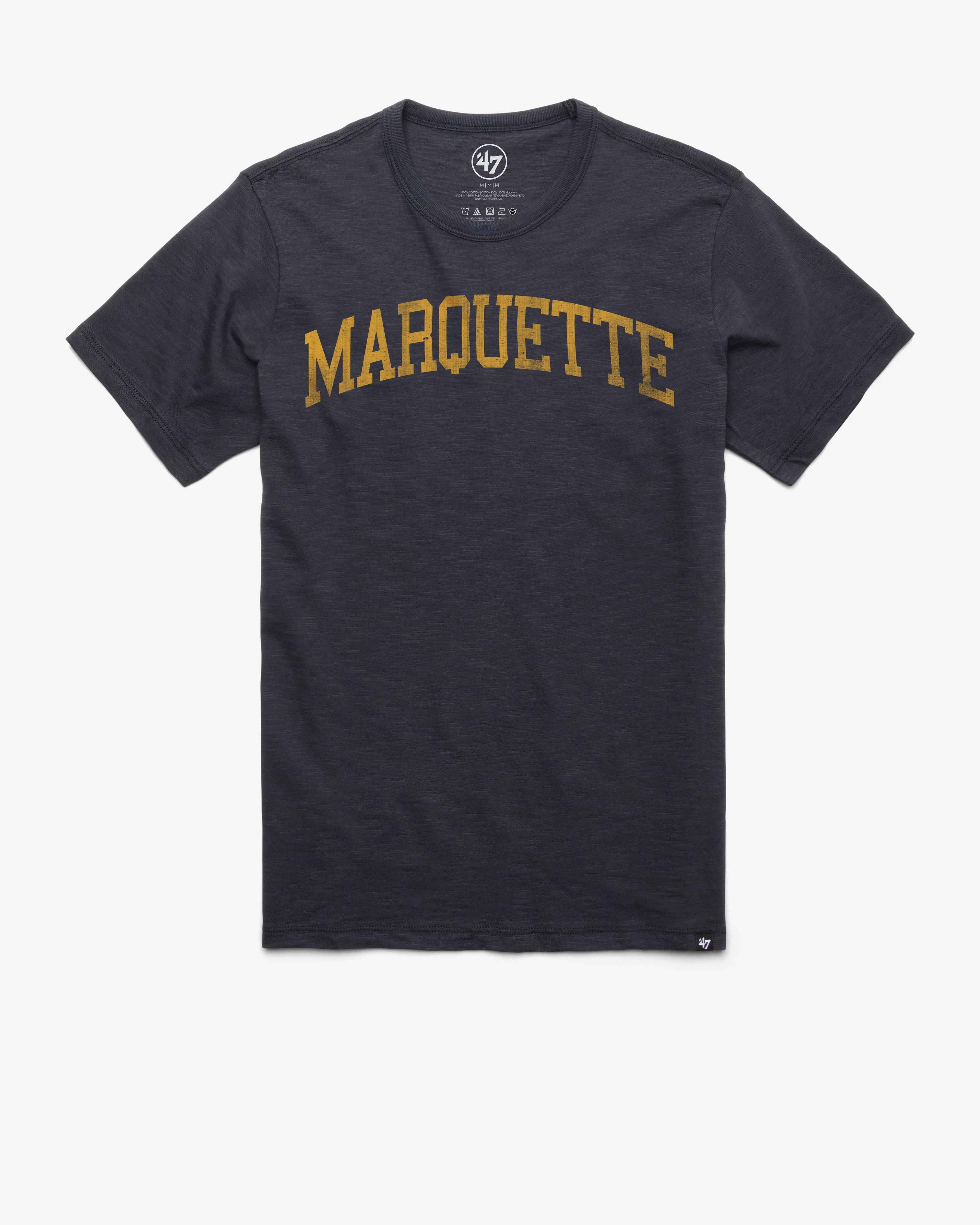 MARQUETTE GOLDEN EAGLES CLASSIC BLOCK '47 SCRUM TEE