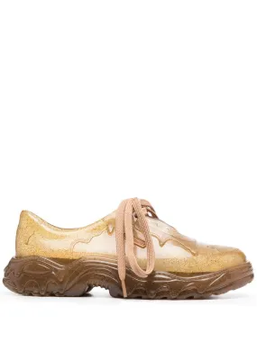 Melissa Melting Bocaccio Shoes - Clear Beige