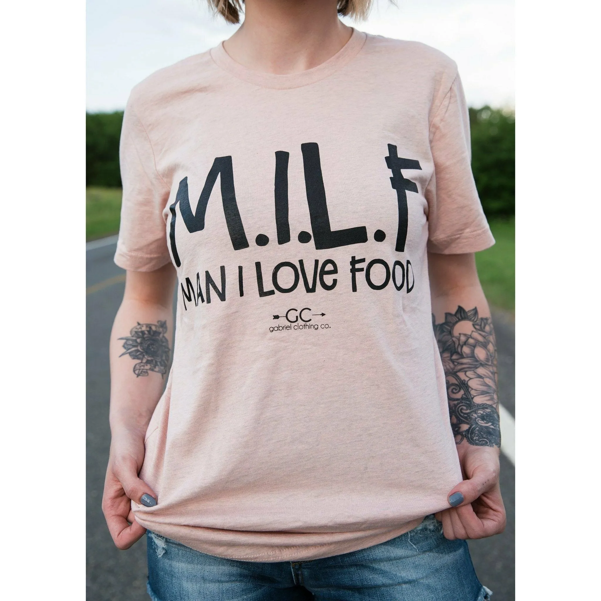 MILF MAN I LOVE FOOD  Tee