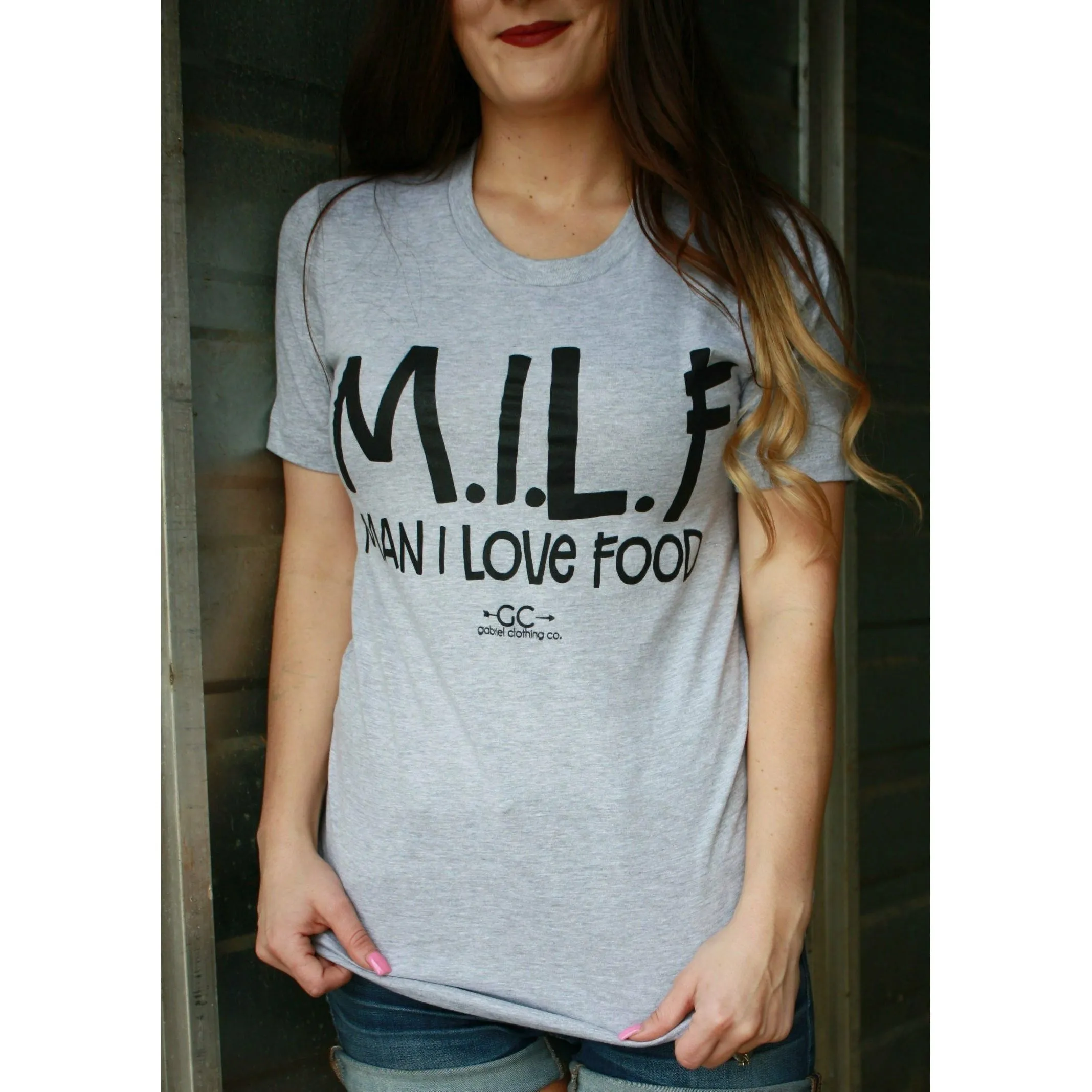 MILF MAN I LOVE FOOD  Tee