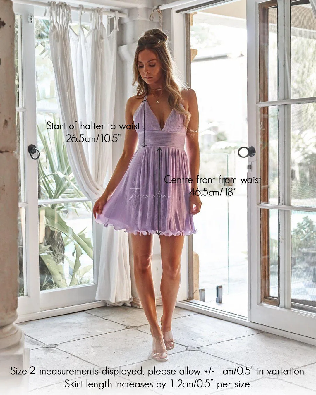 Mindy Dress - Lilac