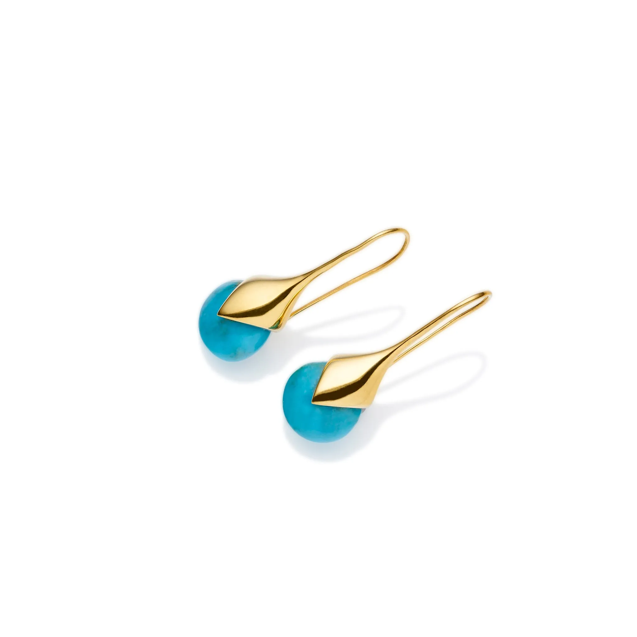 Mini Masai Earrings | Gold Plate | select stones