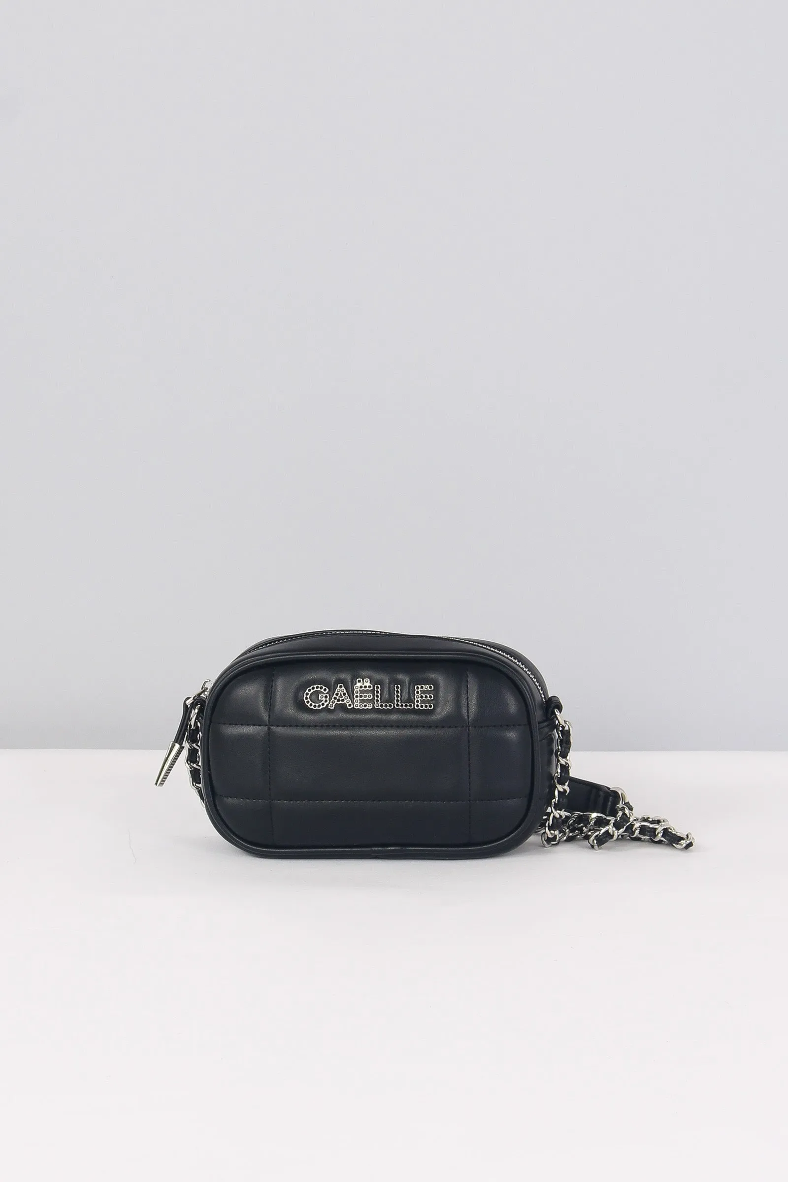 Mini Pochette Matelasse Pietre Nero