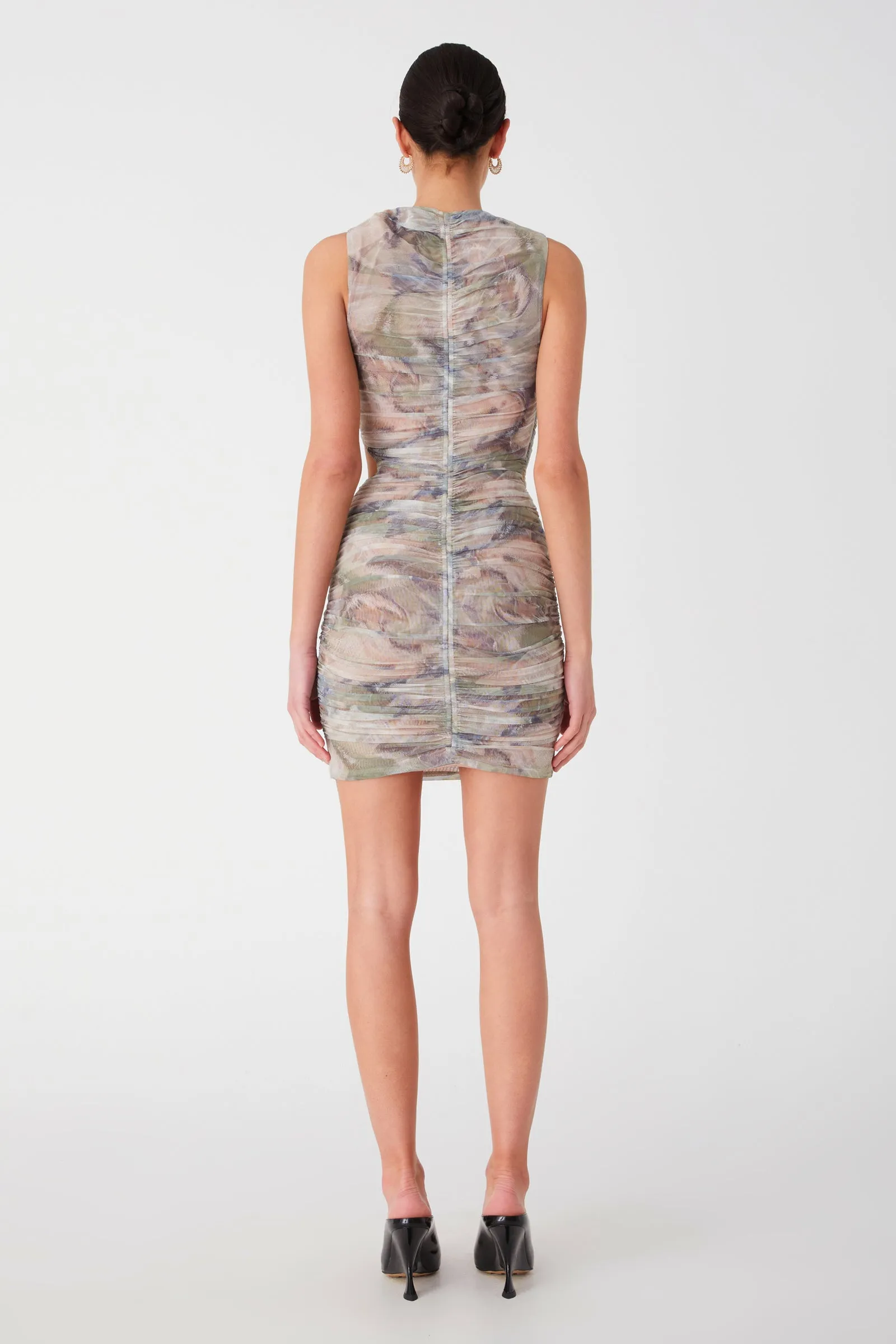 Misha Itzel Mini Dress - Dream Print