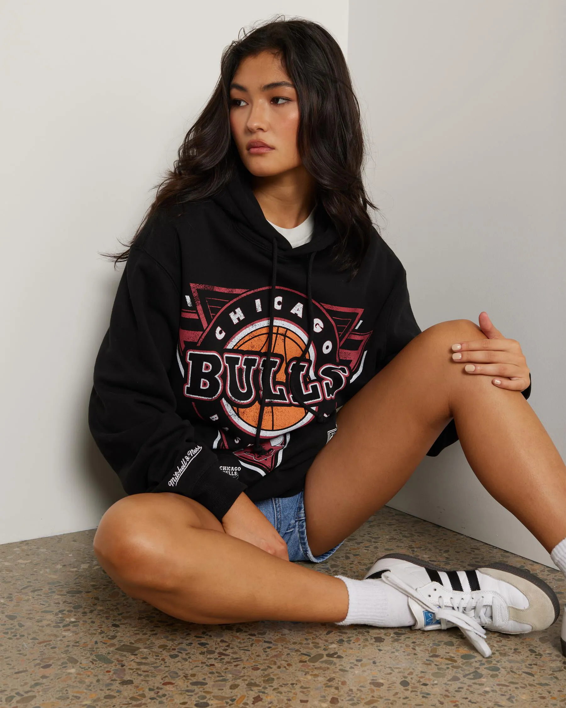 Mitchell & Ness Chicago Bulls Tri Hoodie