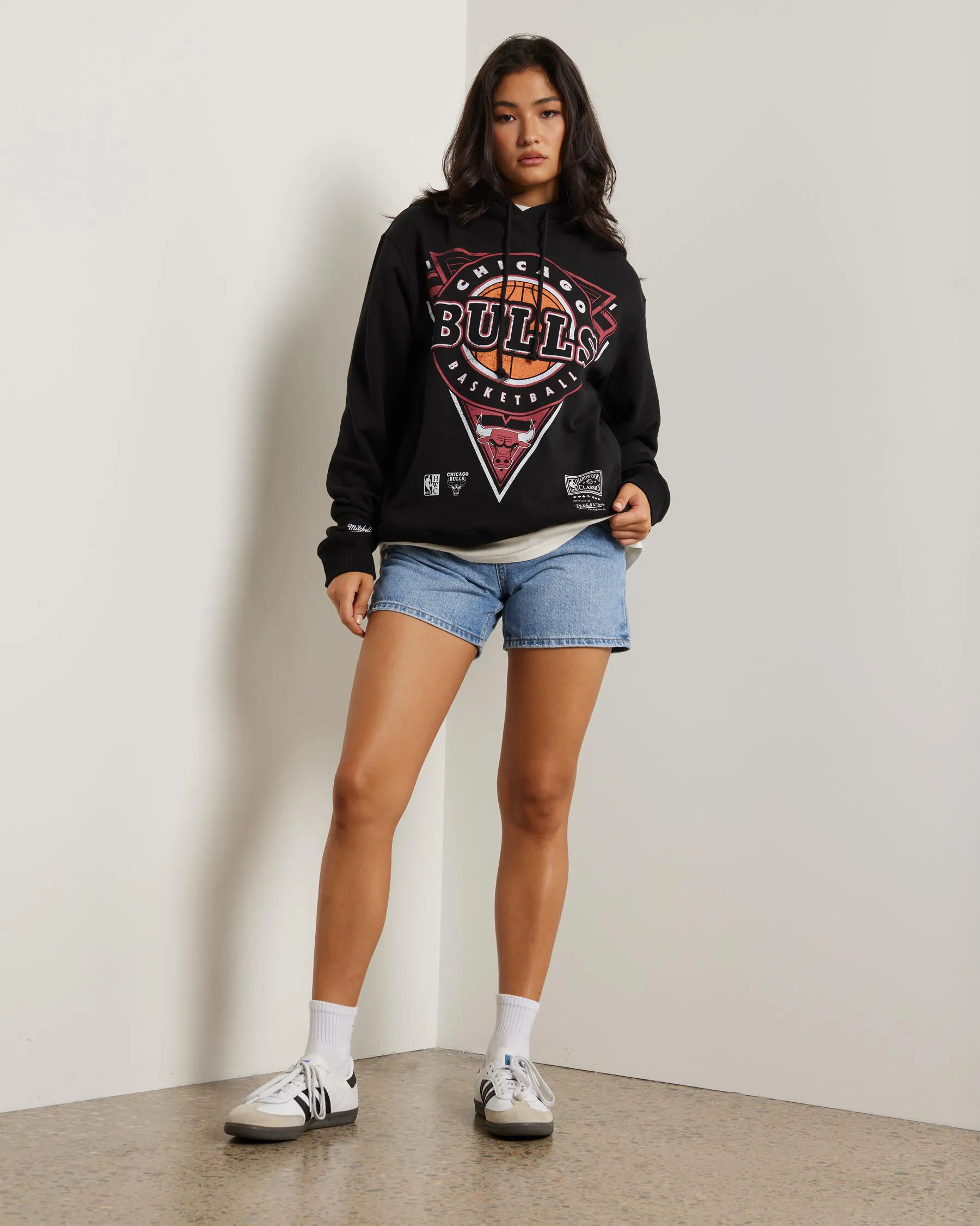 Mitchell & Ness Chicago Bulls Tri Hoodie