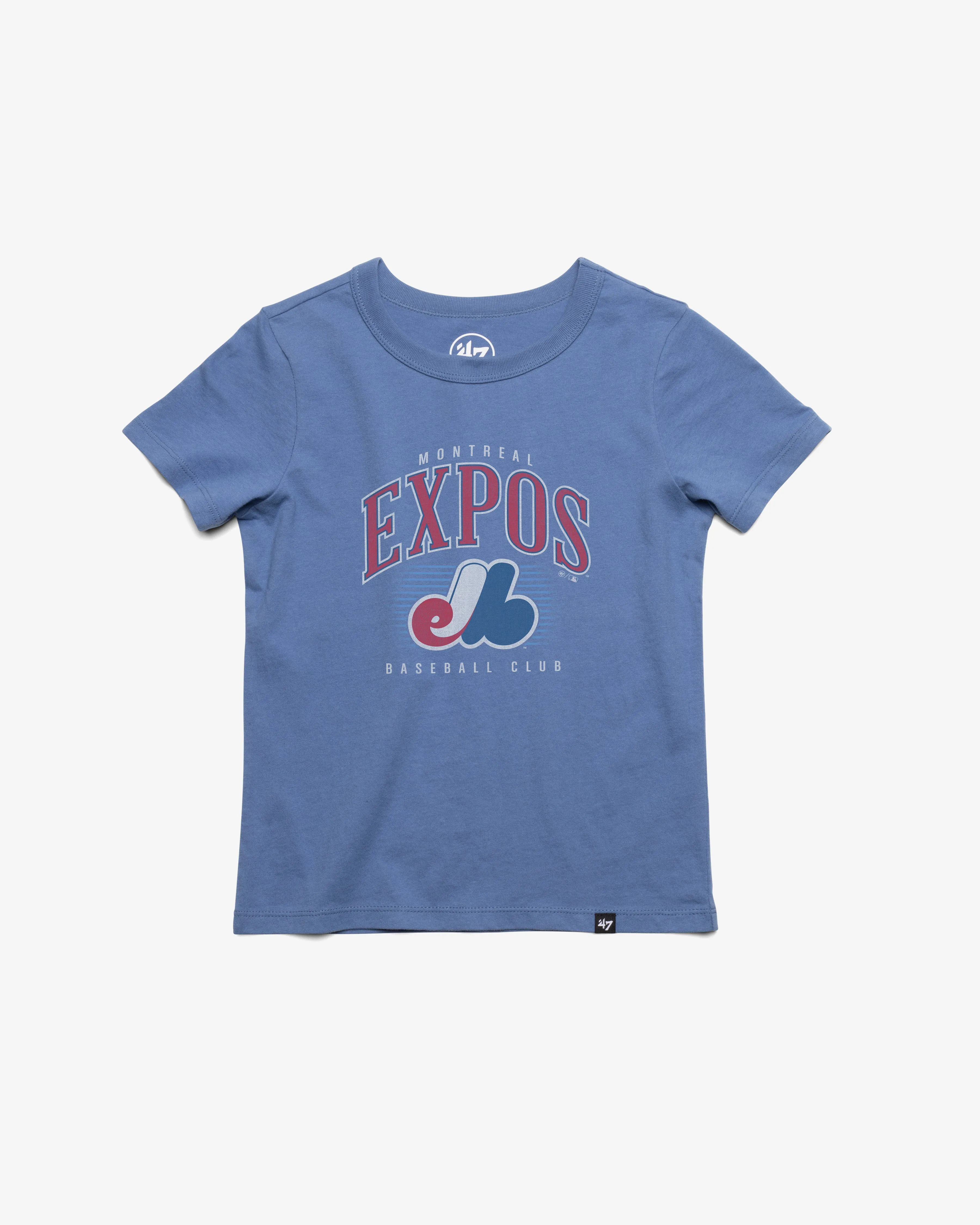 MONTREAL EXPOS COOPERSTOWN DOUBLE HEADER '47 FRANKLIN TEE KIDS