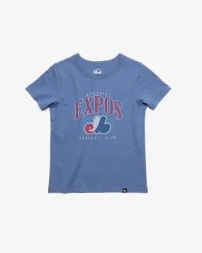 MONTREAL EXPOS COOPERSTOWN DOUBLE HEADER '47 FRANKLIN TEE KIDS