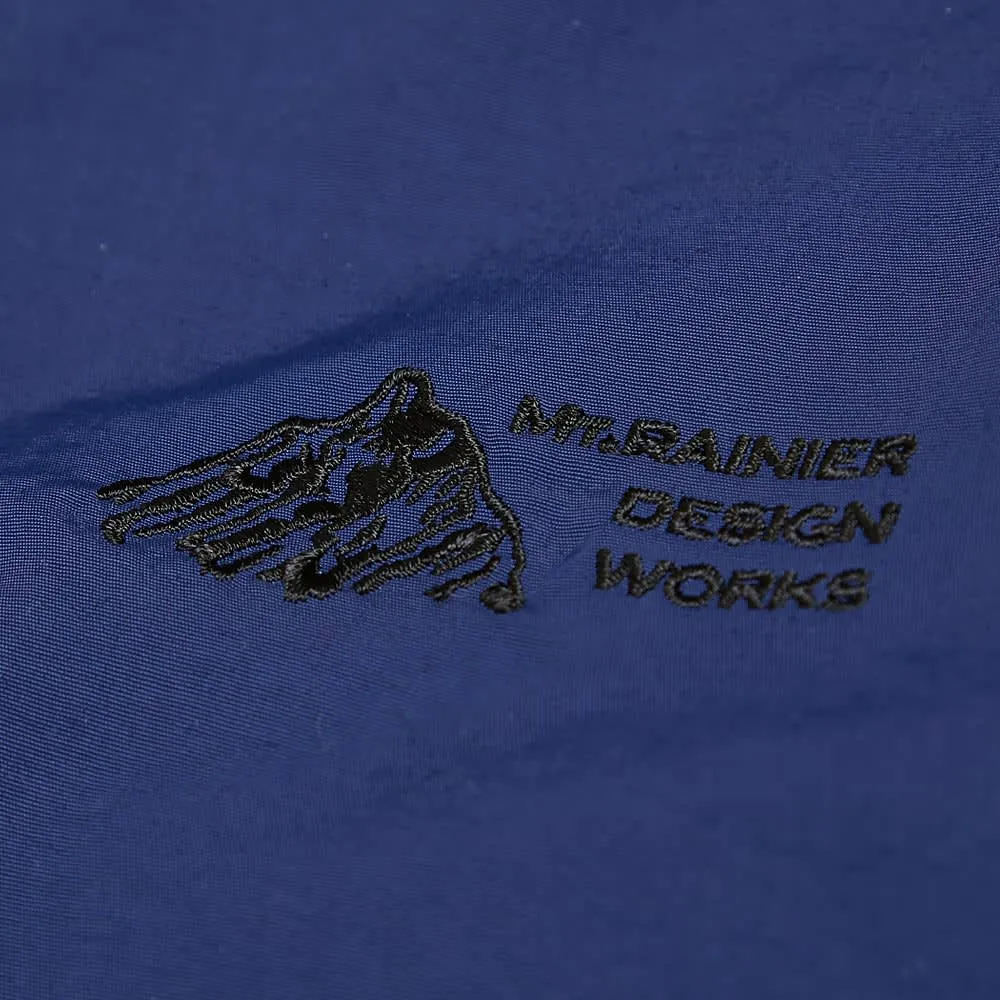 Mt. Rainier Design Woven Windshed Zip JacketNavy