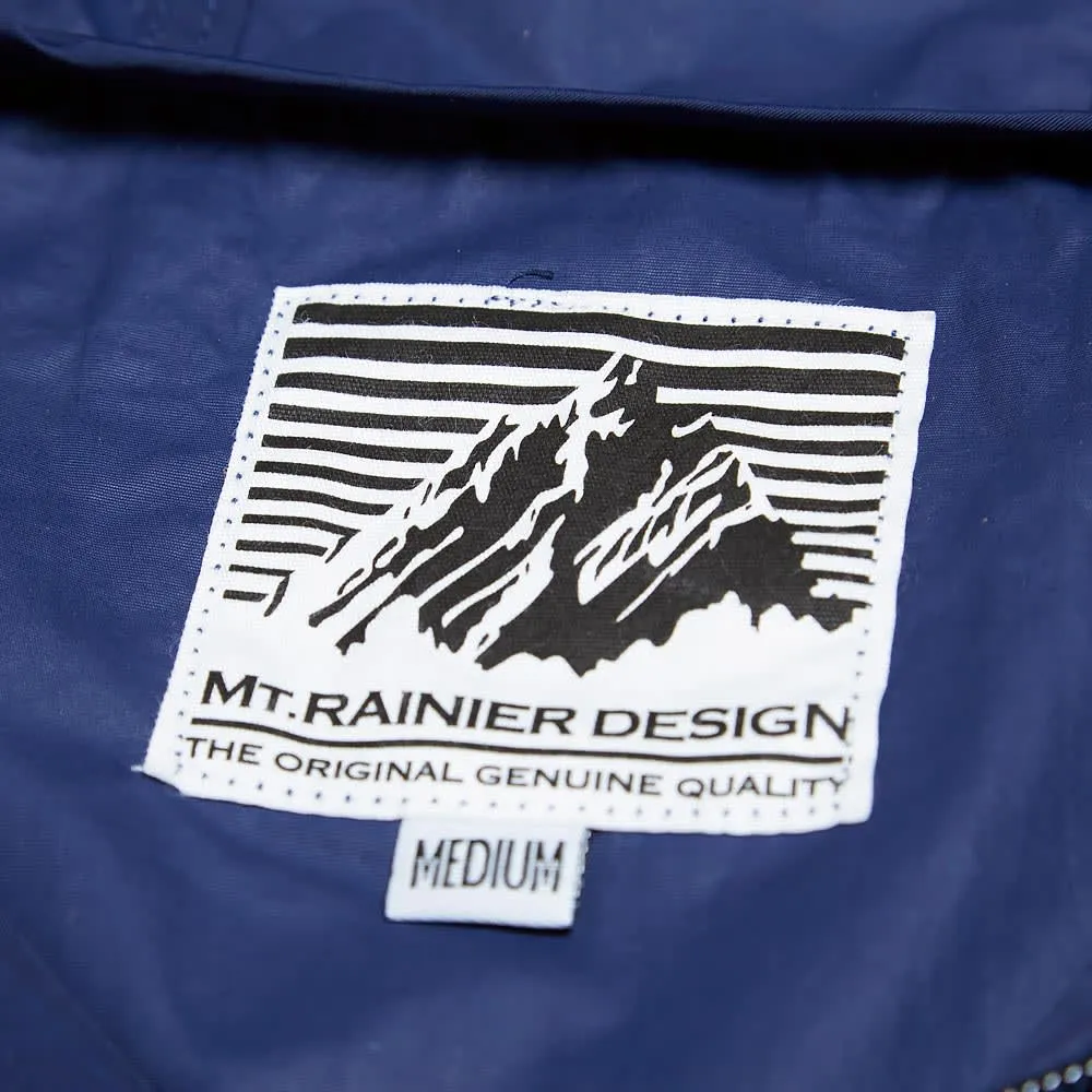 Mt. Rainier Design Woven Windshed Zip JacketNavy