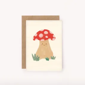 Mushroom Mini Card