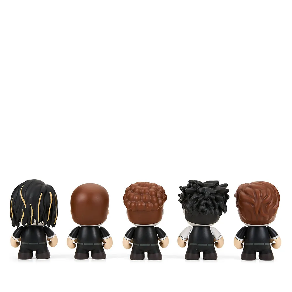 MY CHEMICAL ROMANCE - I BROUGHT YOU BULLETS, YOU BROUGHT ME LOVE - KIDROBOT LIMITED EDITION 3 MINI FIGURE SET