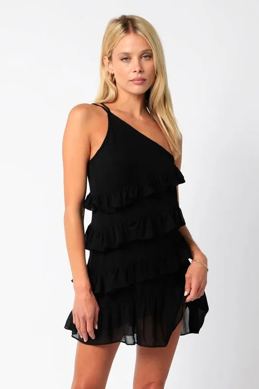 Myra Ruffle Dress