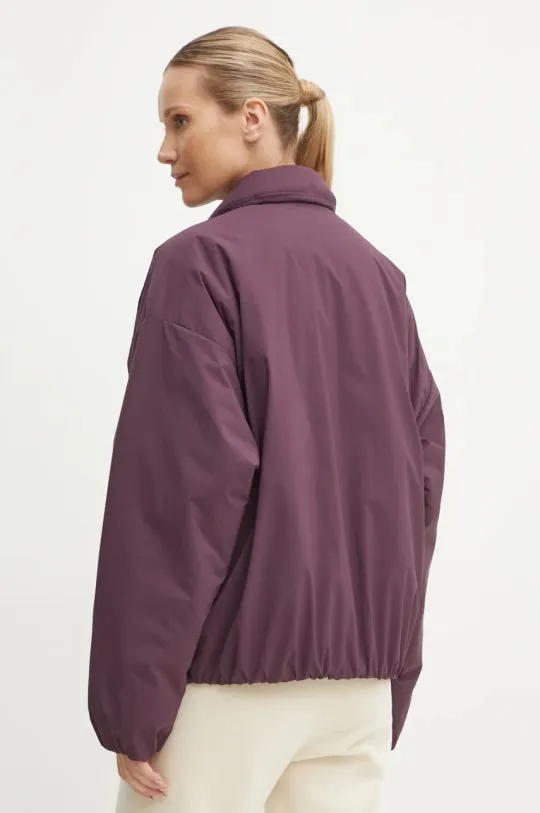 New Balance jacket women's maroon color WJ43506PLN