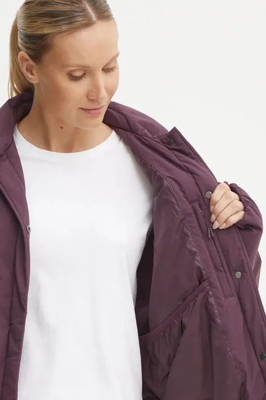 New Balance jacket women's maroon color WJ43506PLN