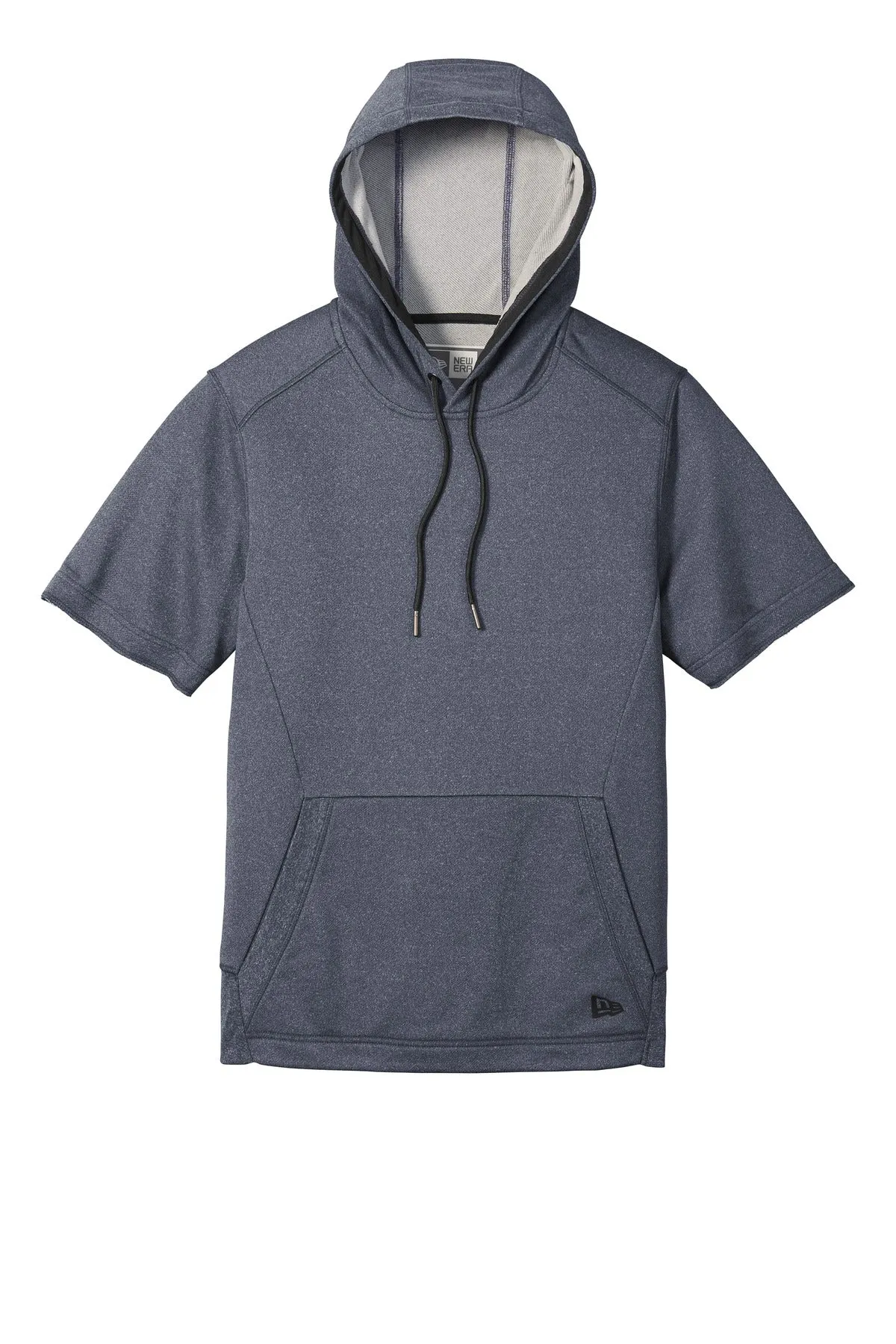 New Era Men's Performance Terry Short Sleeve Hoodie. NEA533