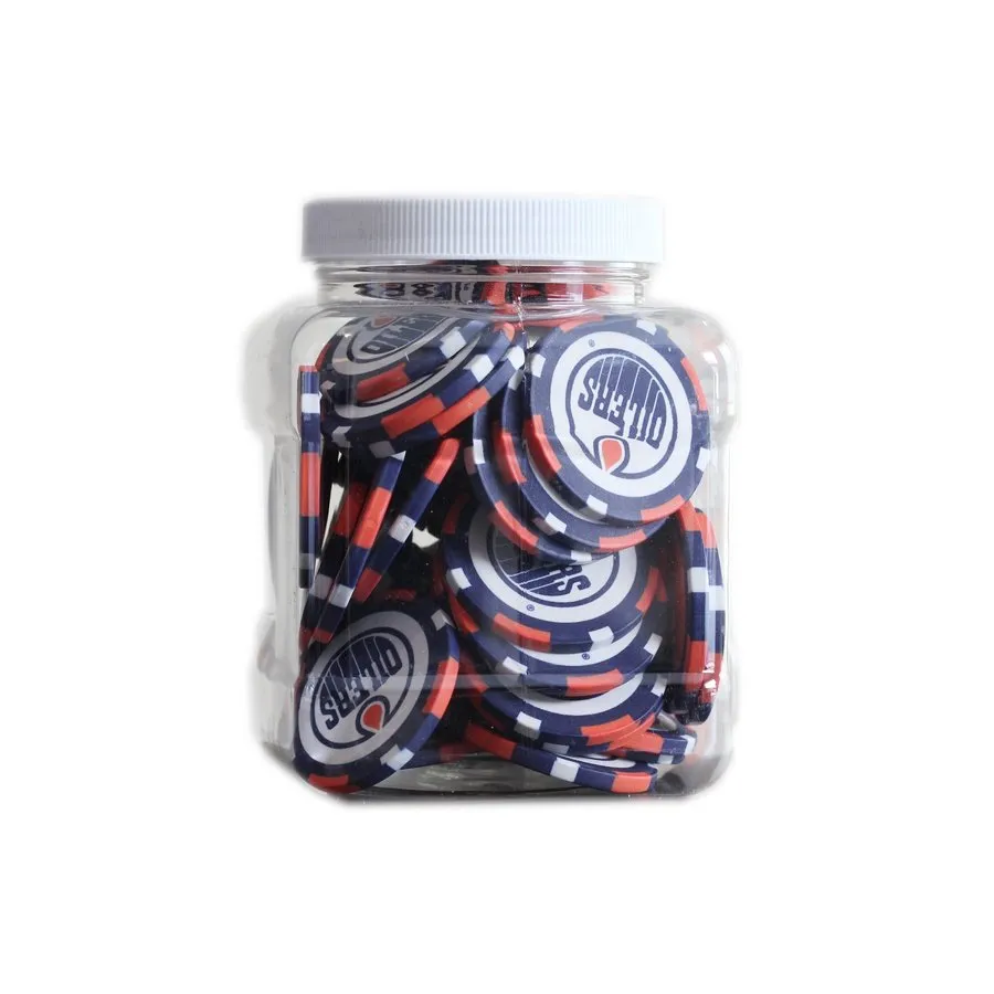 NHL Fifty Poker Chips Set