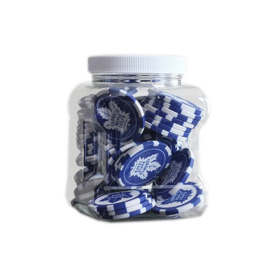 NHL Fifty Poker Chips Set