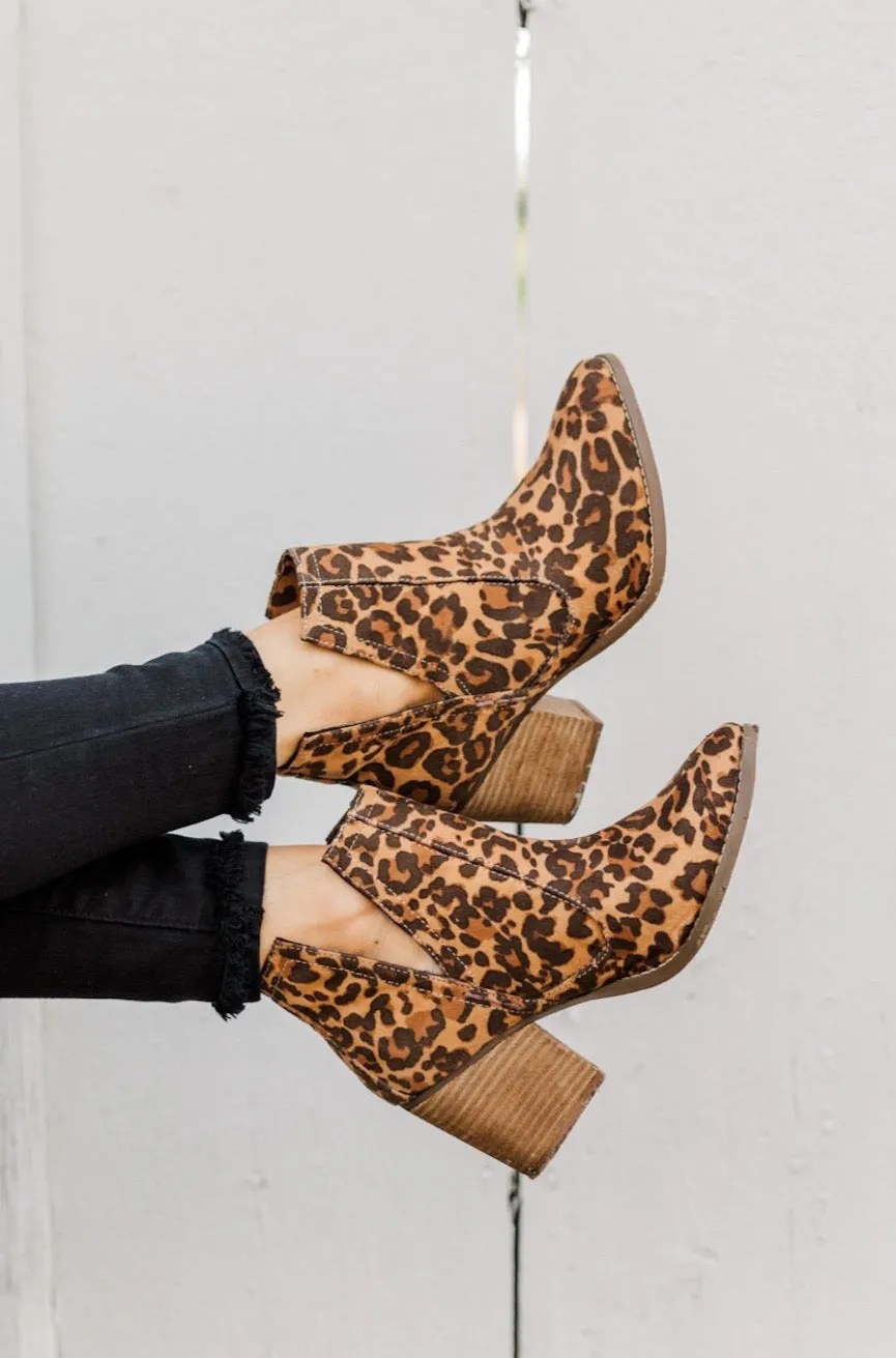 Not Rated Tarim Booties- Leopard