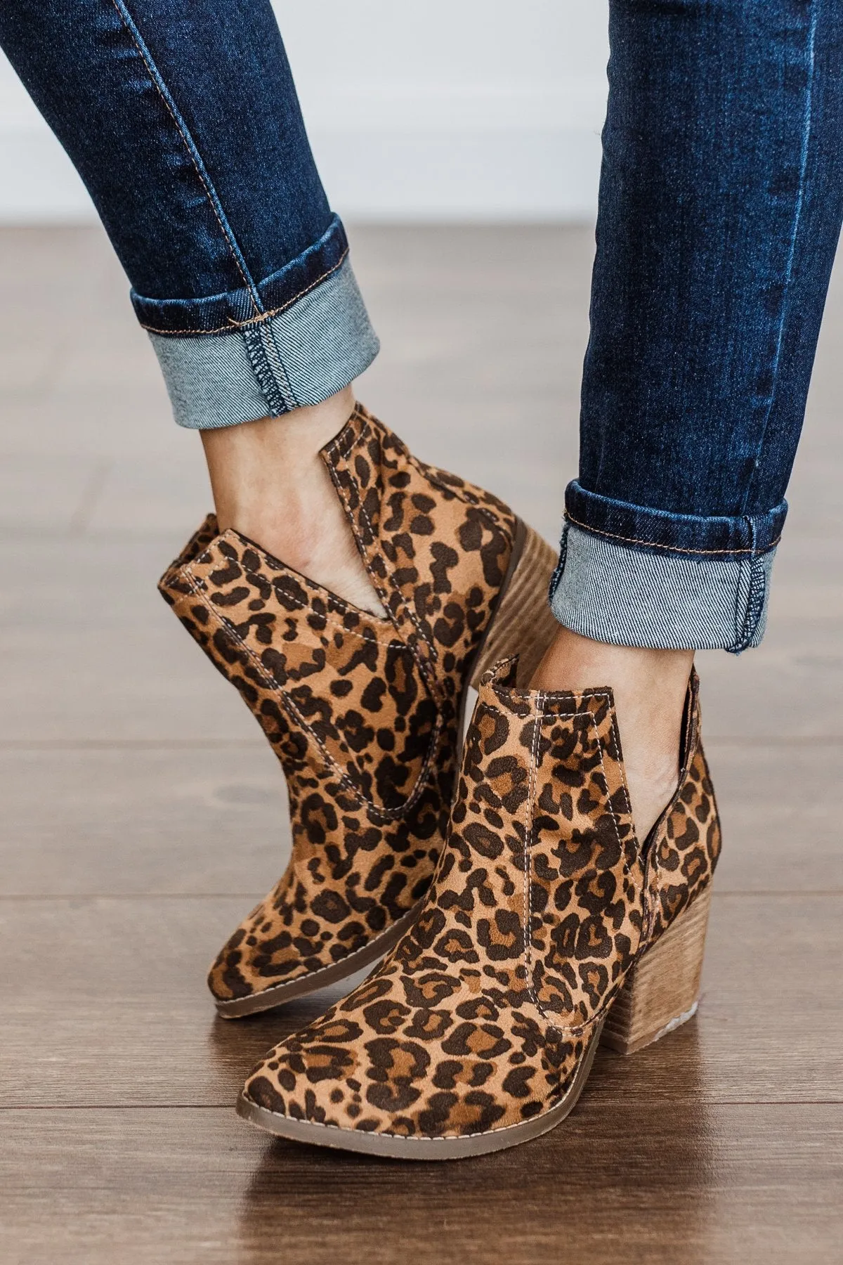 Not Rated Tarim Booties- Leopard