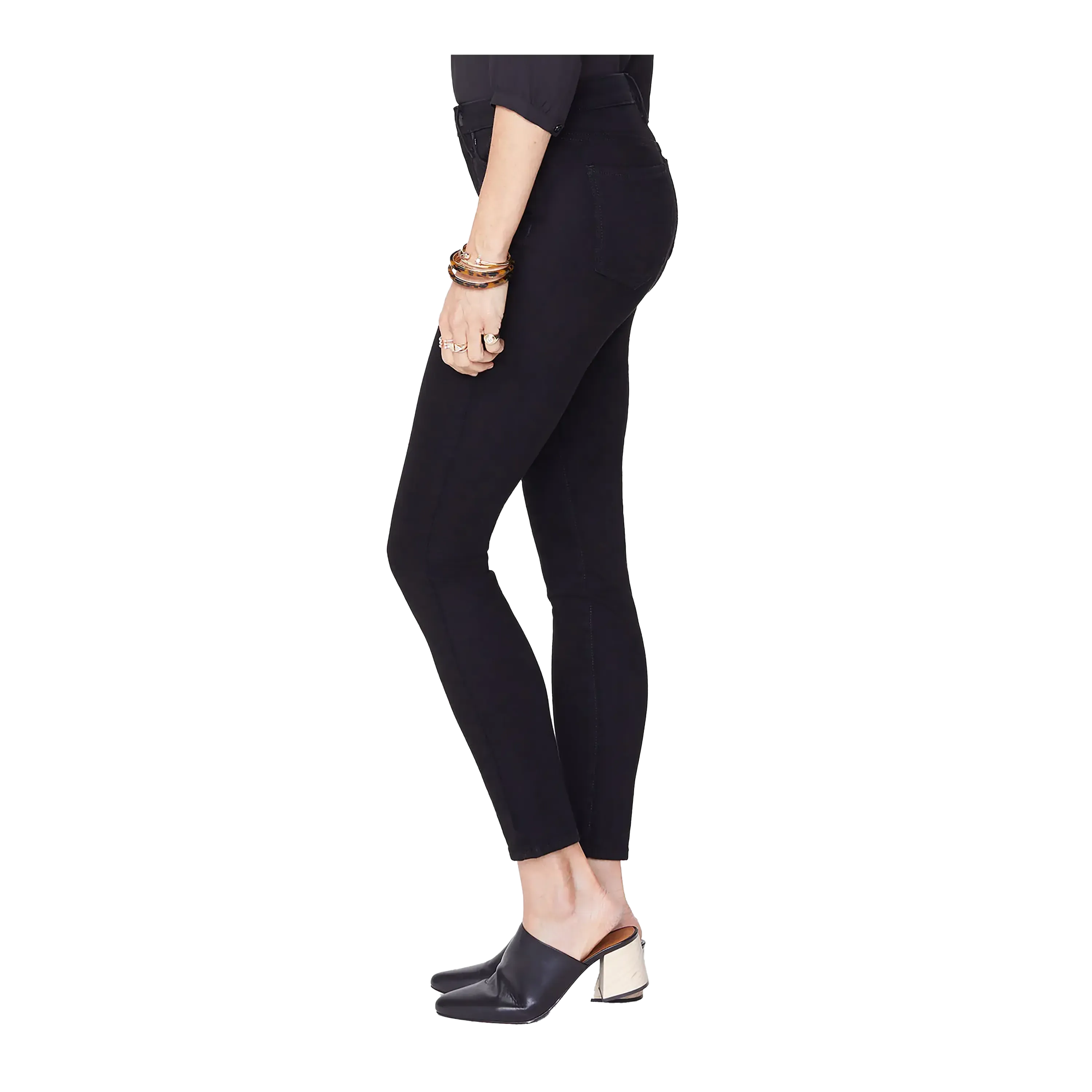 NYDJ Ami Skinny Legging Fit Premium Denim Jeans in Black