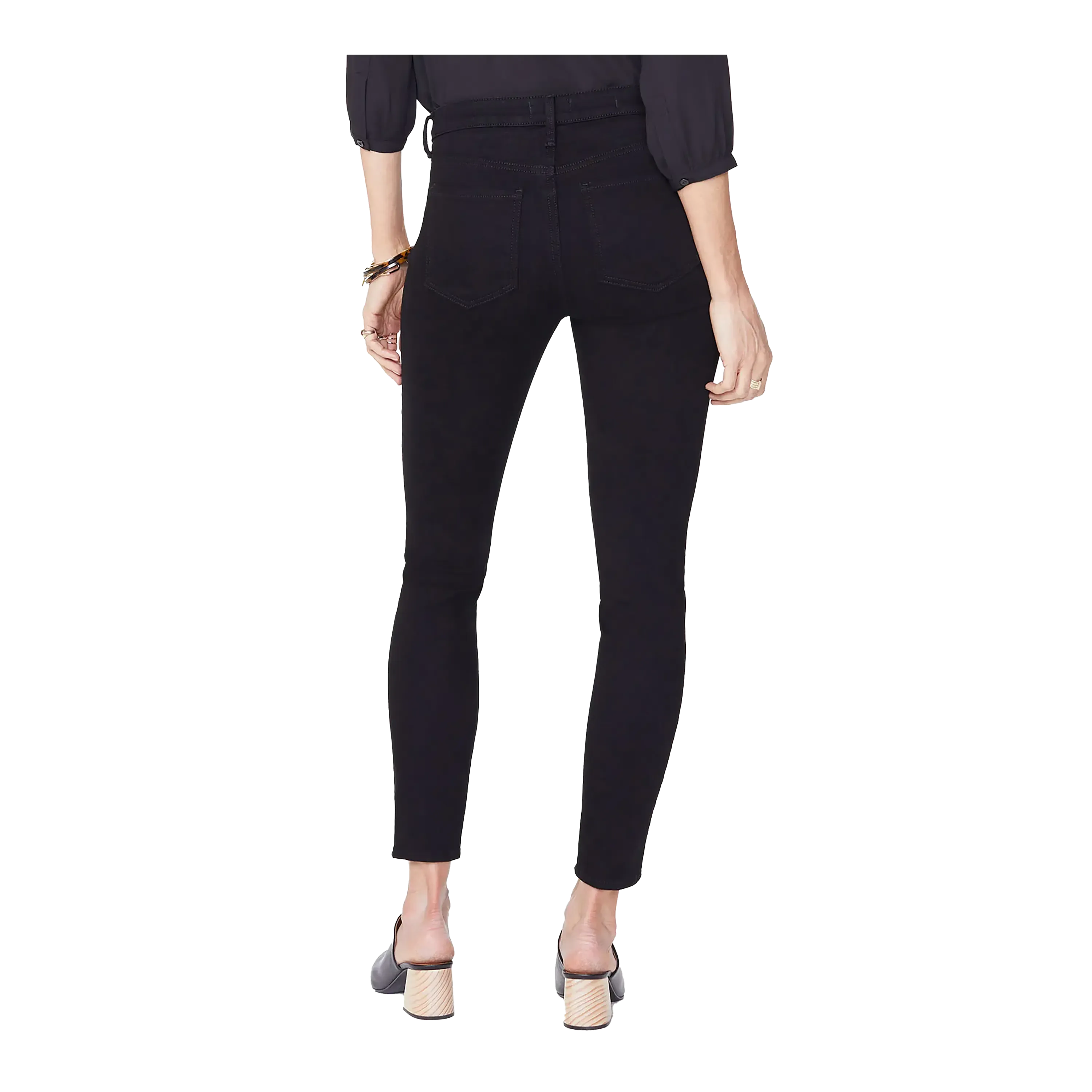 NYDJ Ami Skinny Legging Fit Premium Denim Jeans in Black