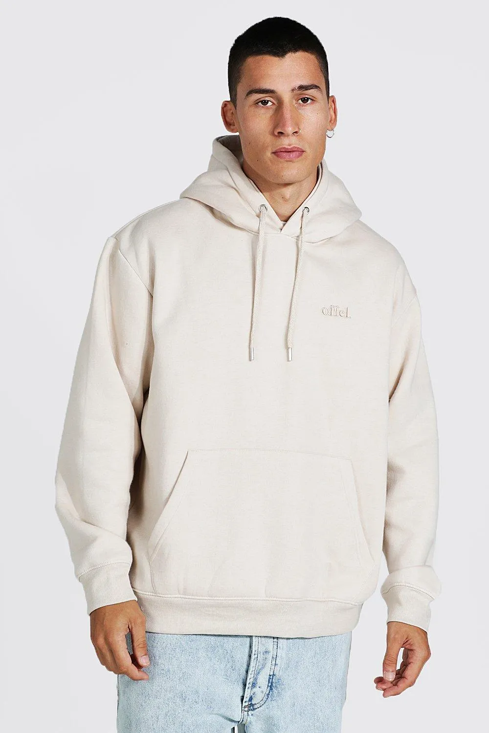 Offcl Oversized Over The Head Hoodie | boohooMAN UK