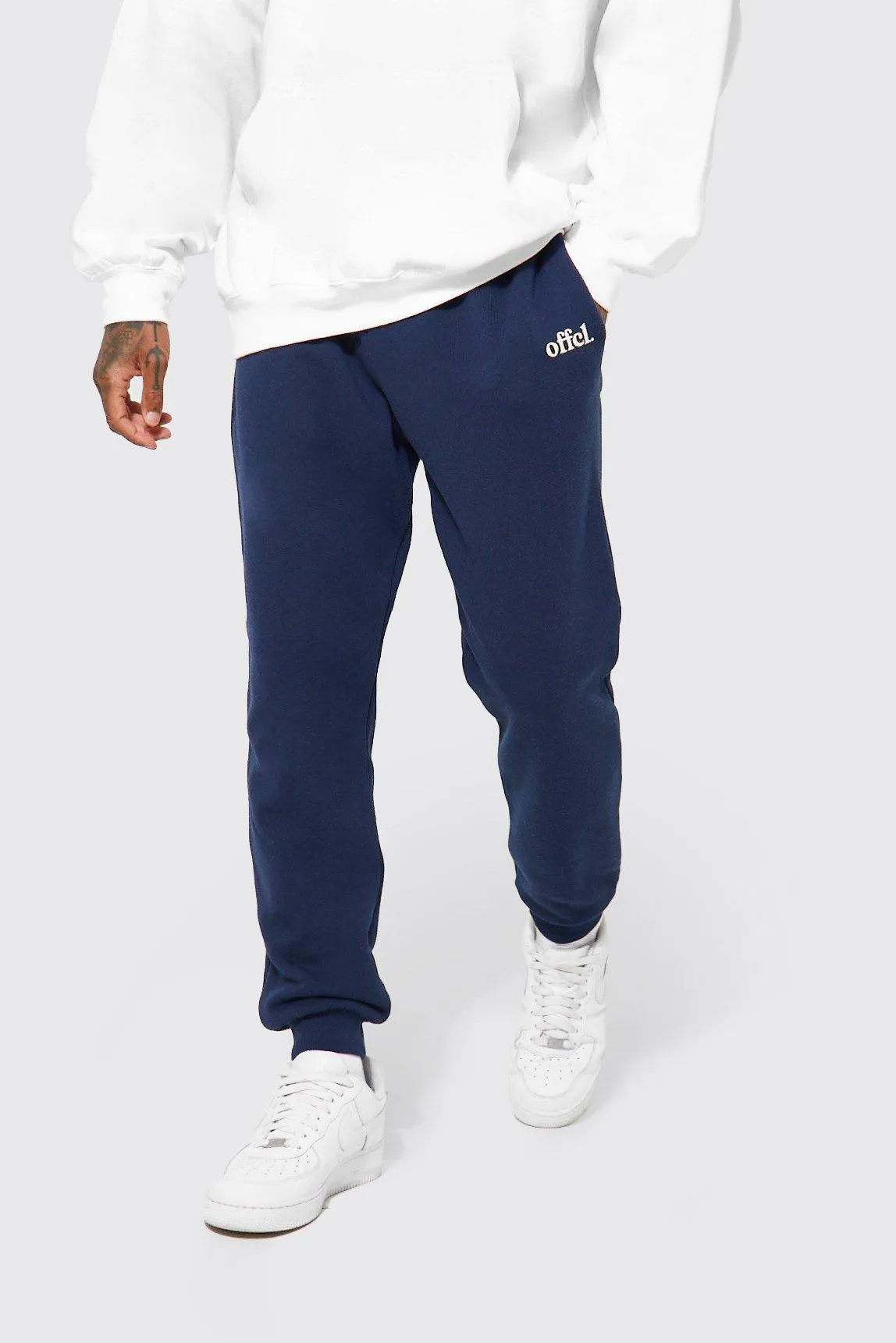 Offcl Slim Fit Jogger | boohooMAN UK