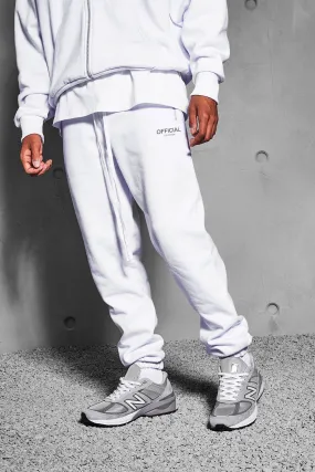 Official Collection Heavyweight Jogger | boohooMAN UK