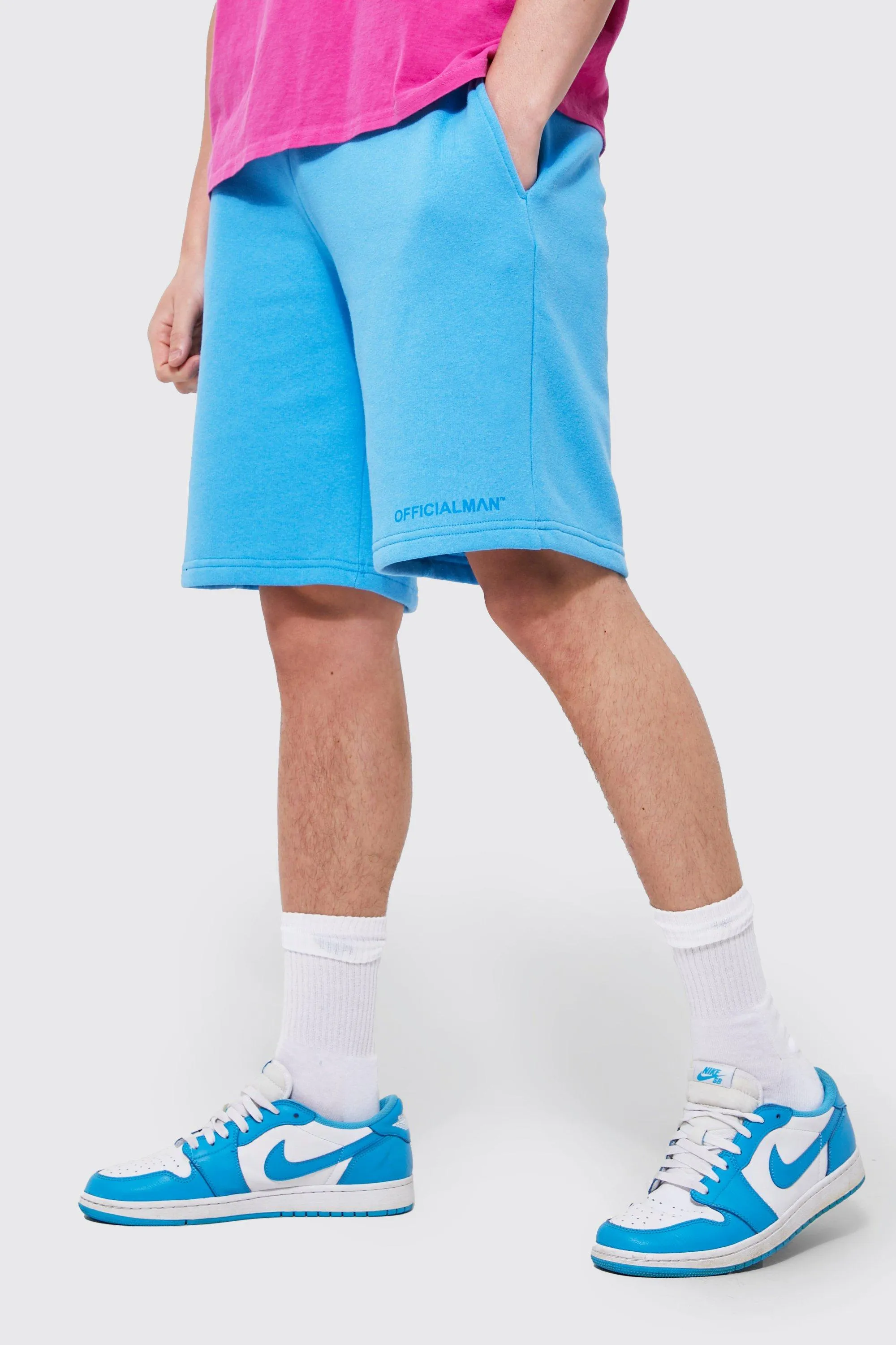 Official Man Loose Fit Jersey Short