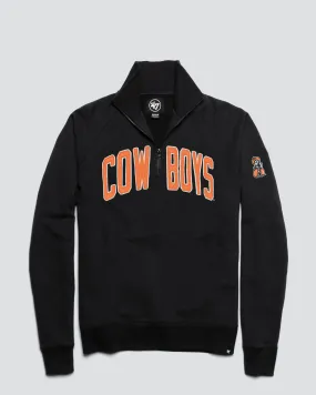 OKLAHOMA STATE COWBOYS BANKS '47 HARRIS SCRIMMAGE 1/4 ZIP