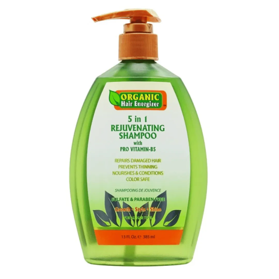 Organic Hair Energizer Shampooing Rajeunissant 5 en 1 385ml