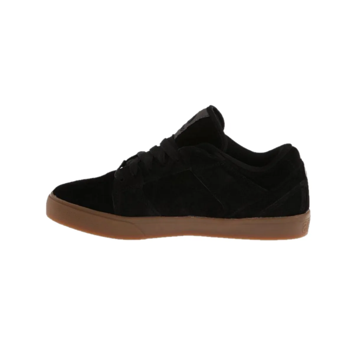 OSIRIS 1292103 PLG VLC MN'S (Medium) Black/Black/Gum Suede & Canvas Skate Shoes