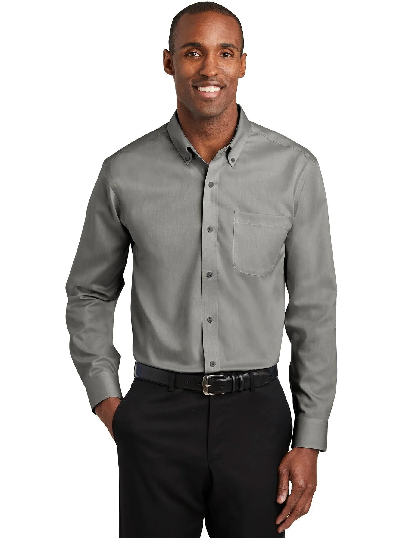 OUTLET-Red House Tall Pinpoint Oxford Non-Iron Shirt