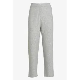 Pantalone Carrot-Fit in maglia donna  Grigio