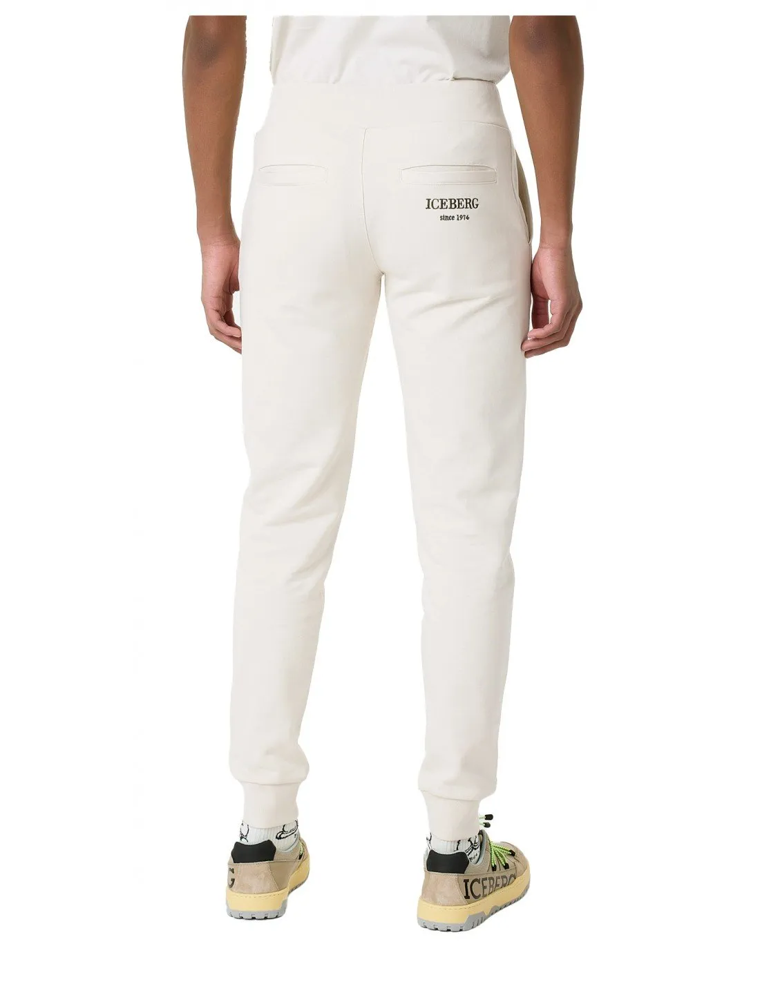 Pantalone Iceberg uomo B0106300 panna  AI22