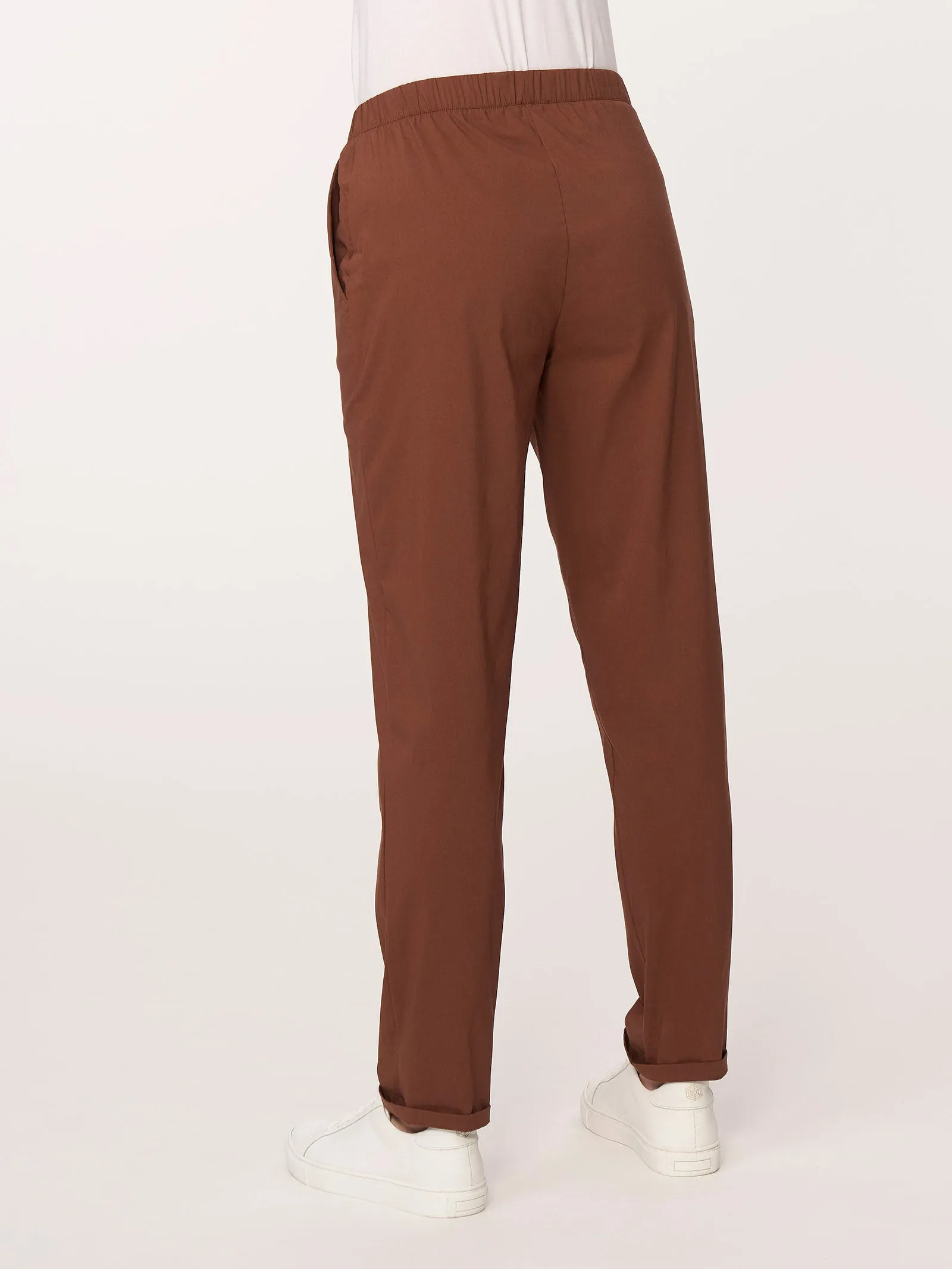 Pantalone Jogger con tasche in Super Fresh - Golden Spice