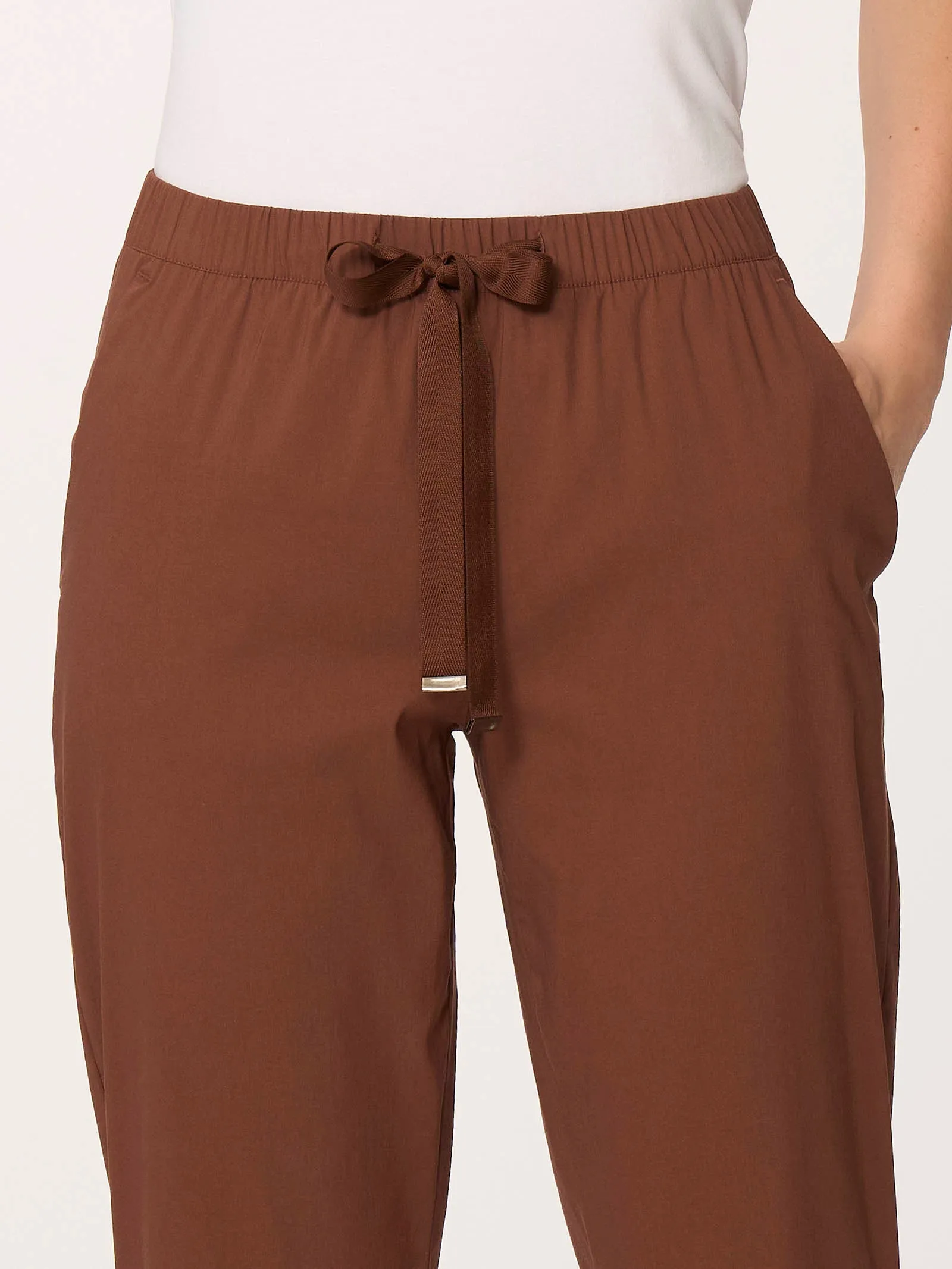 Pantalone Jogger con tasche in Super Fresh - Golden Spice